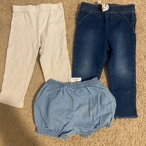18 month pants and shorts bundle